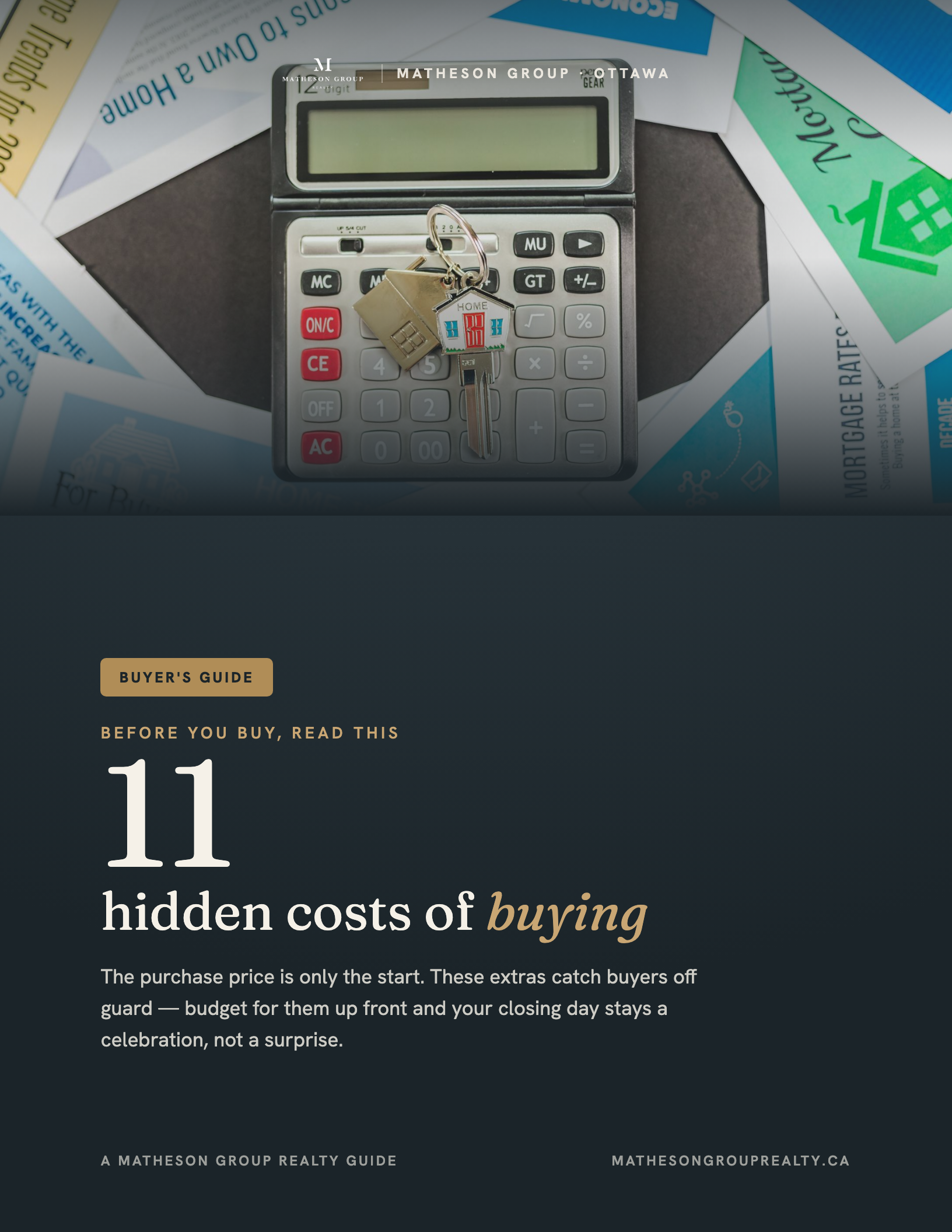 11 Hidden Costs of Buying report